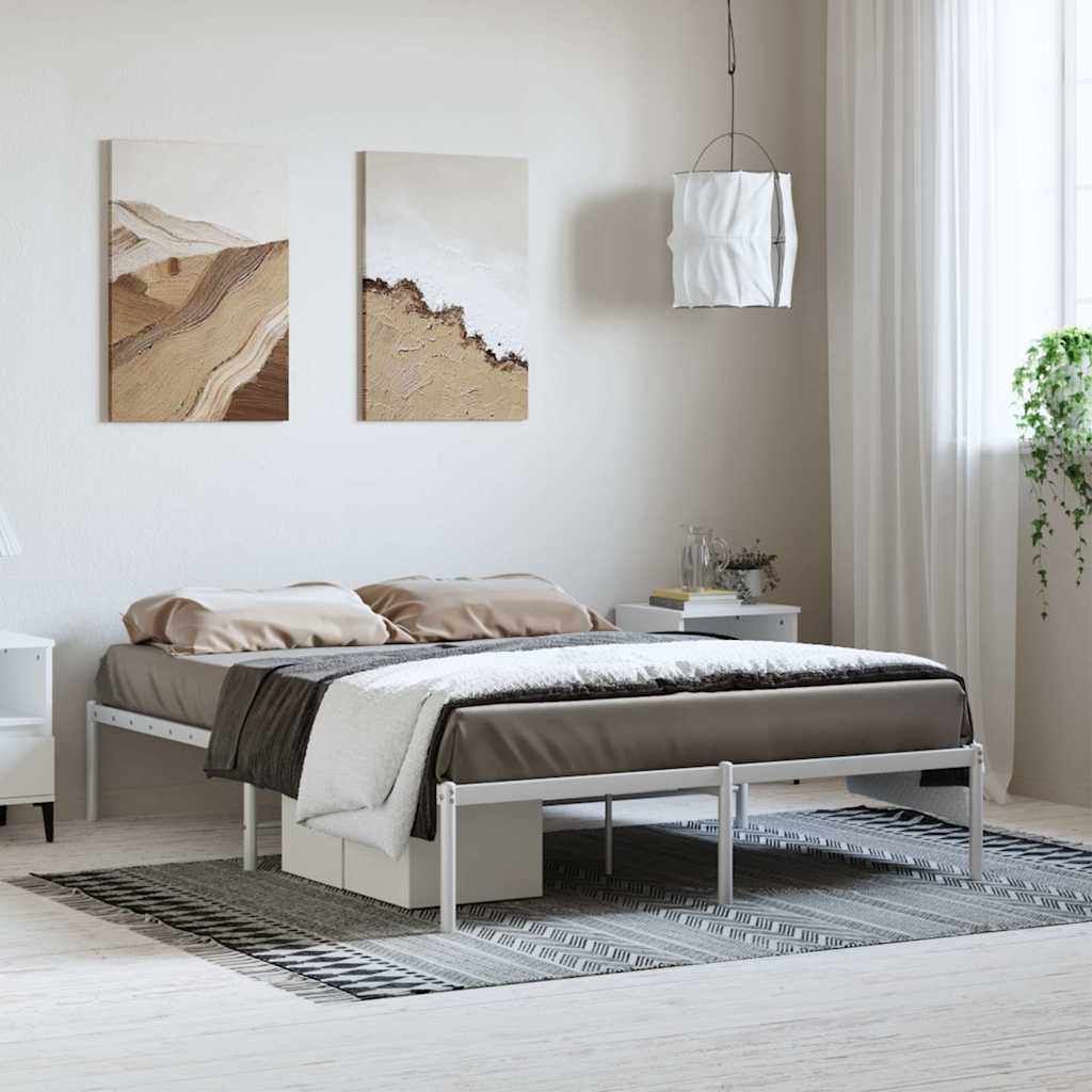 Giroletto in Metallo Bianco 135x190 cm