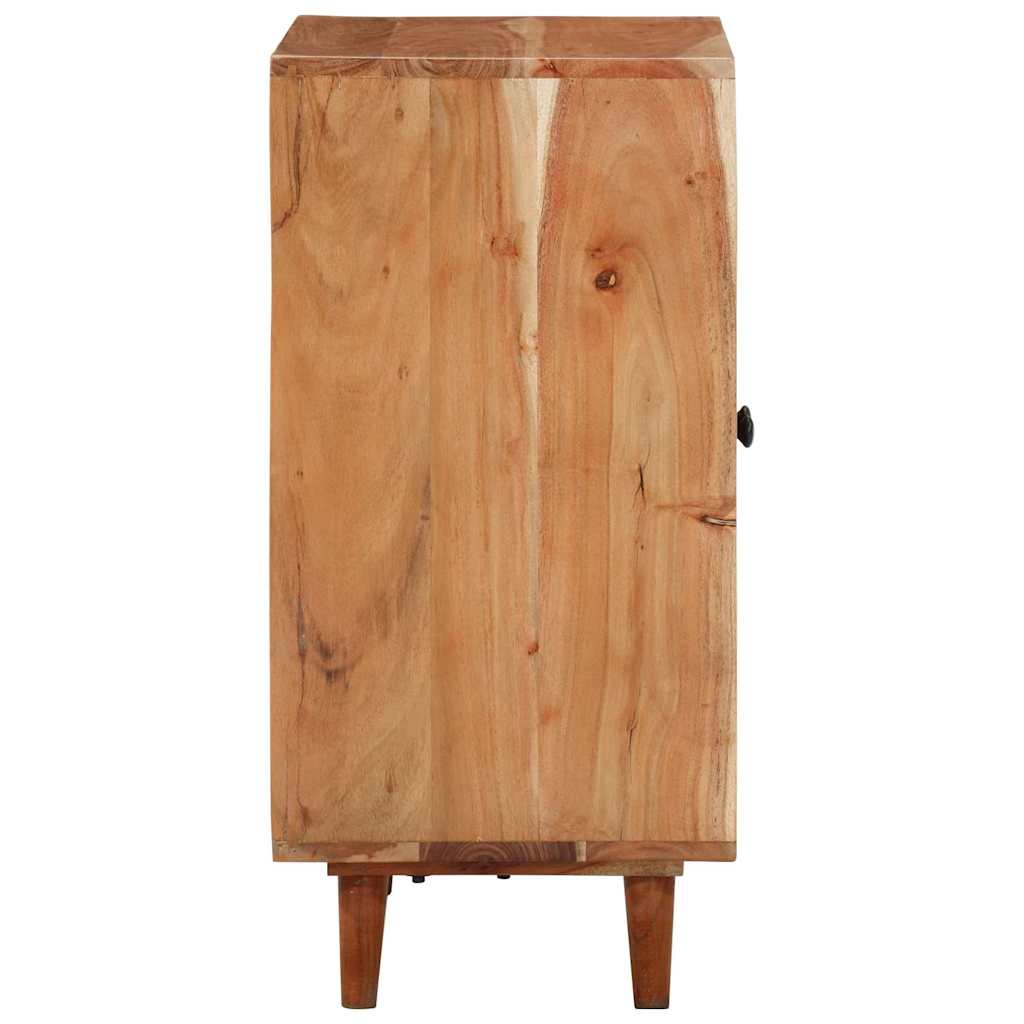 Credenza 60x35x74 cm in Legno Massello di Acacia