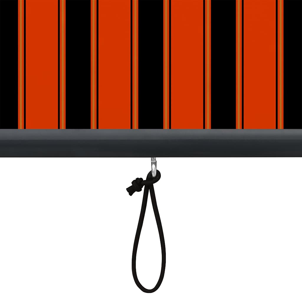 Tenda a rullo con tende Rigato Arancione e Marrone 180 x 250 cm
