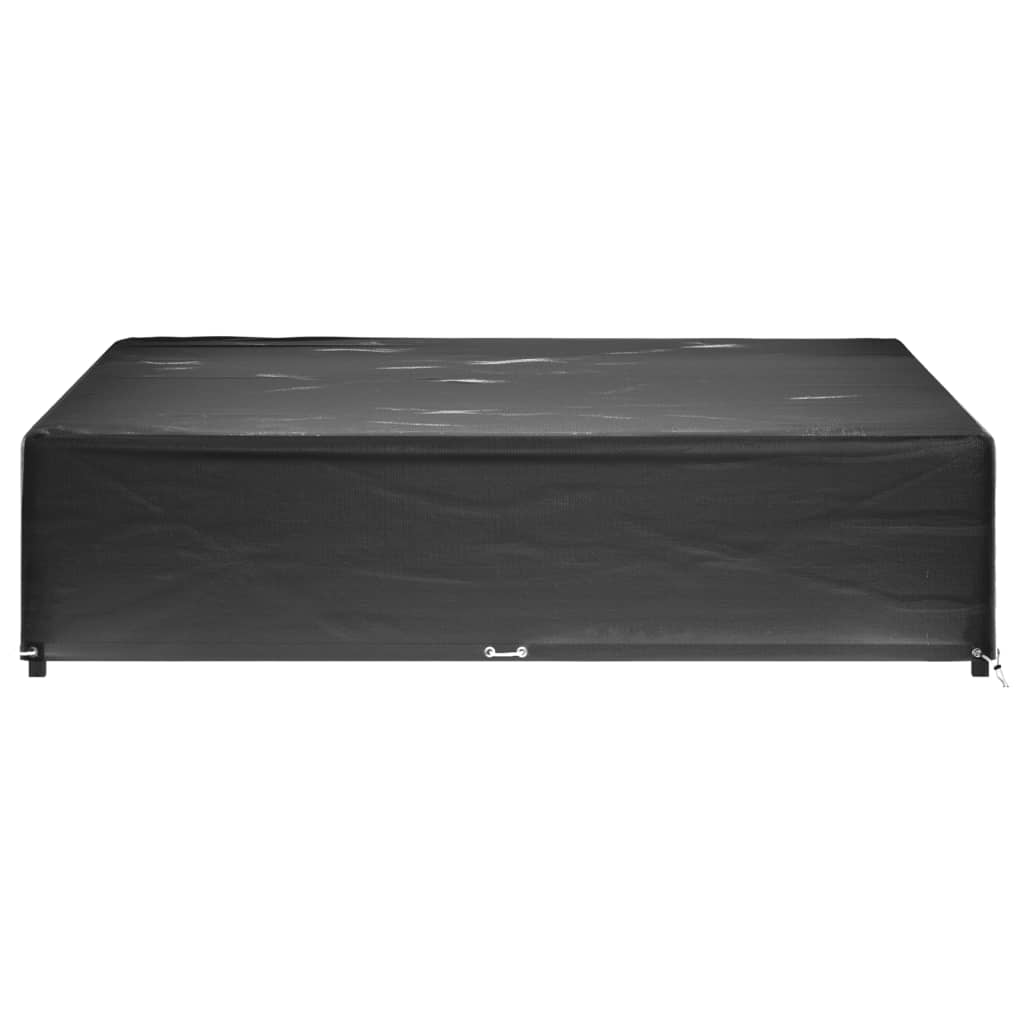 Copri Mobili da Giardino 2pz 16 Occhielli 240x240x55cm Quadrato