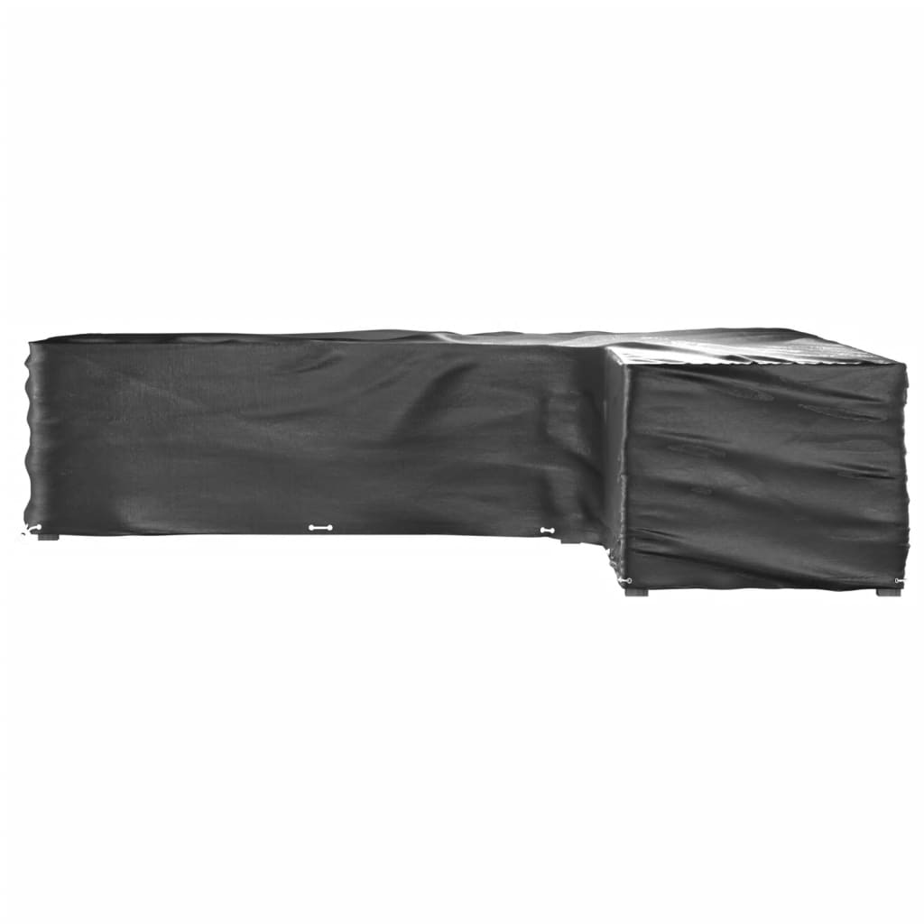 Coperture Mobili da Giardino a L 2pz 20 Occhielli 300x300x70cm