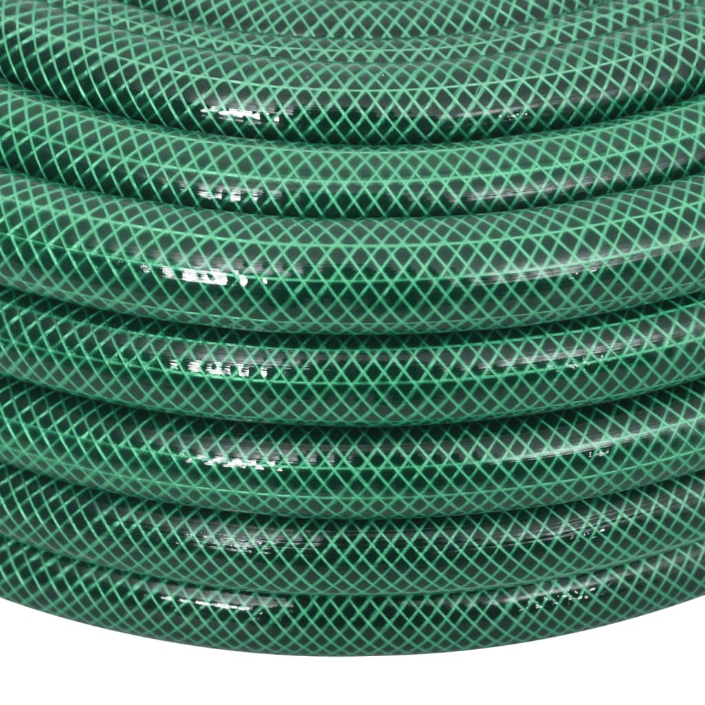 Set Tubo da Giardino con Raccordi Verde 0,75" 10 m in PVC