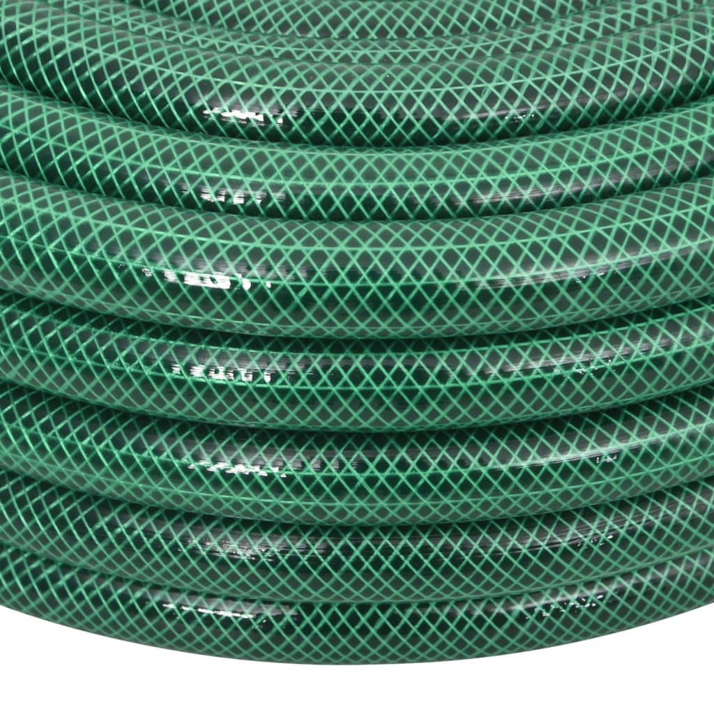 Set Tubo da Giardino con Raccordi Verde 0,75" 20 m in PVC