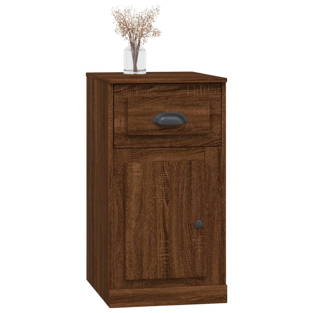 Mobiletto Cassetto Rovere Marrone 40x50x75cm Legno Multistrato