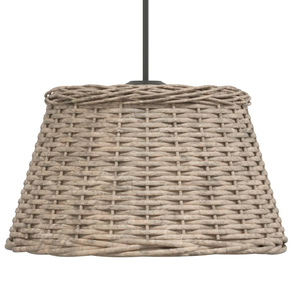 Paralume da Soffitto Marrone Ø50x30 cm in Vimini