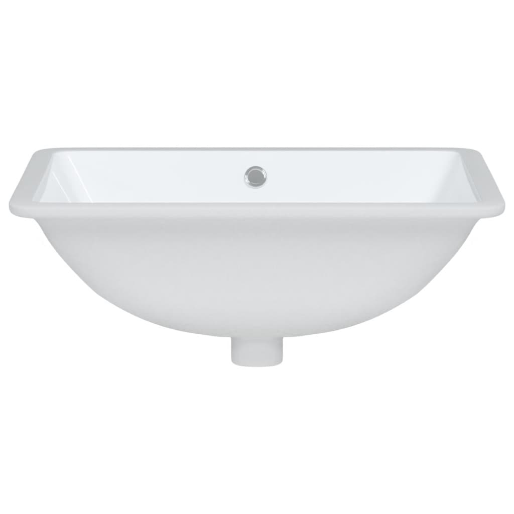 Lavandino da Bagno Bianco 52x38,5x19,5 cm Rettangolare Ceramica