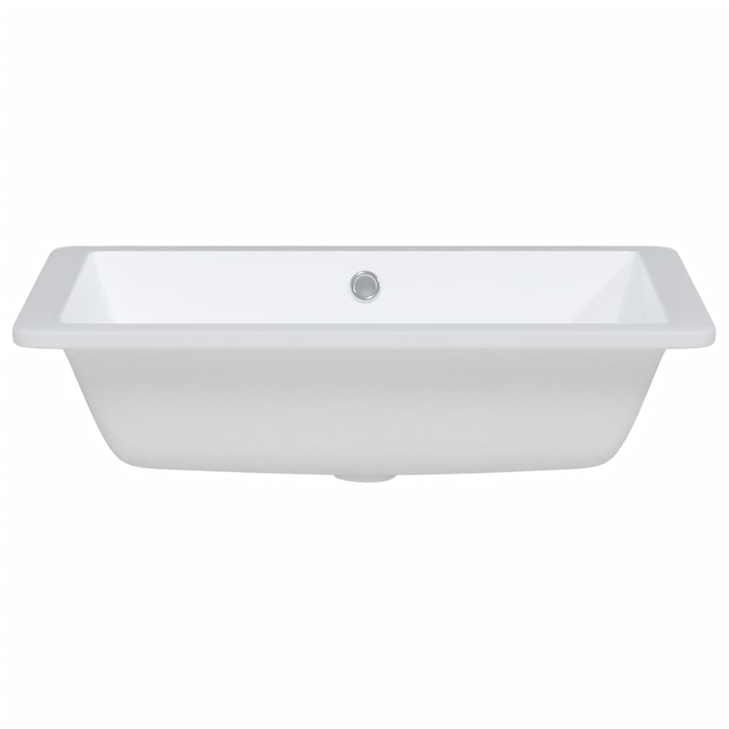 Lavandino da Bagno Bianco 55,5x40x18,5 cm Rettangolare Ceramica