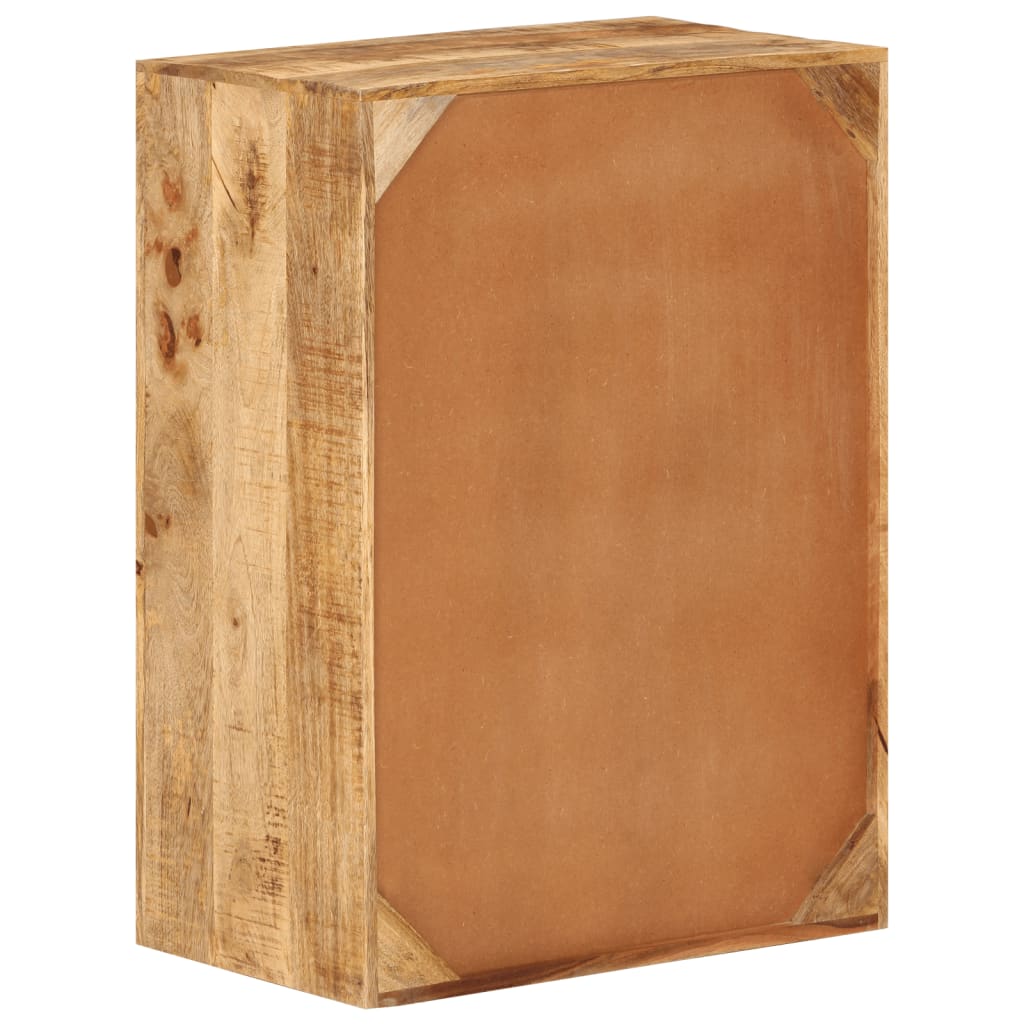 Credenza 55x33x75 cm in Legno Massello di Mango