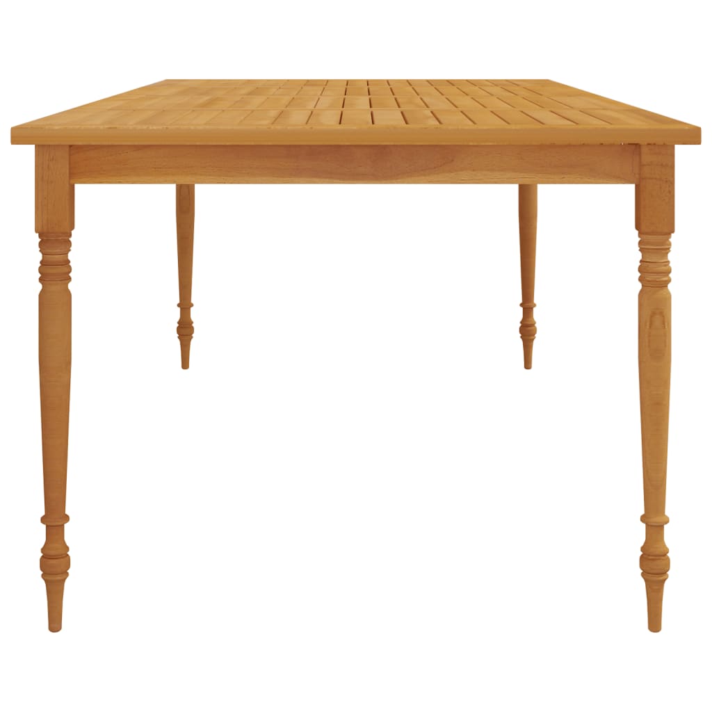 Tavolo Batavia 200x100x75 cm in Legno Massello di Teak