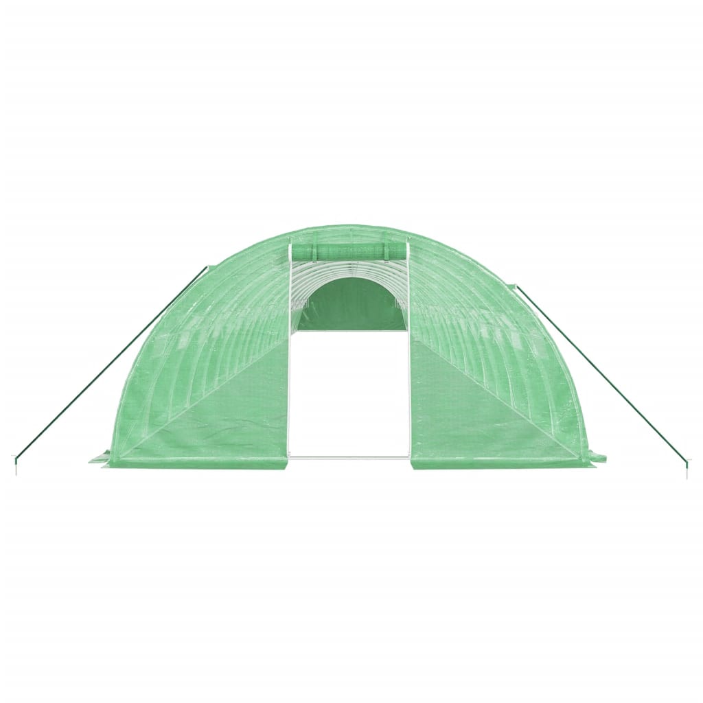 Serra con Telaio in Acciaio Verde 88 m² 22x4x2 m