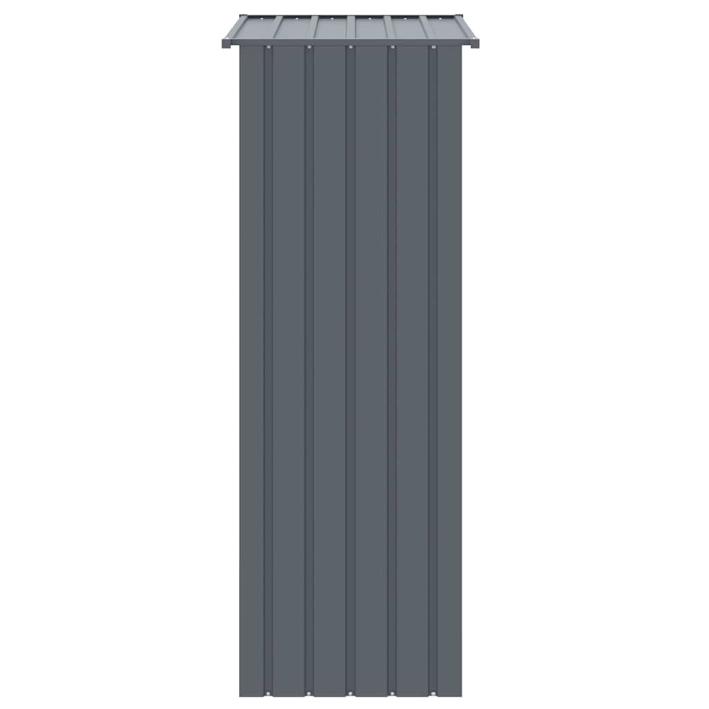 Gabbia per Uccelli Antracite 115x78x200 cm in Acciaio Zincato