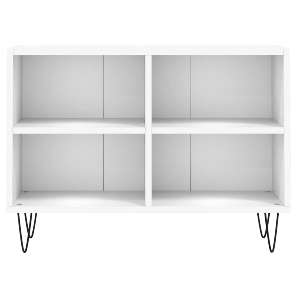 Mobile Porta TV Bianco 69,5x30x50 cm in Legno Multistrato