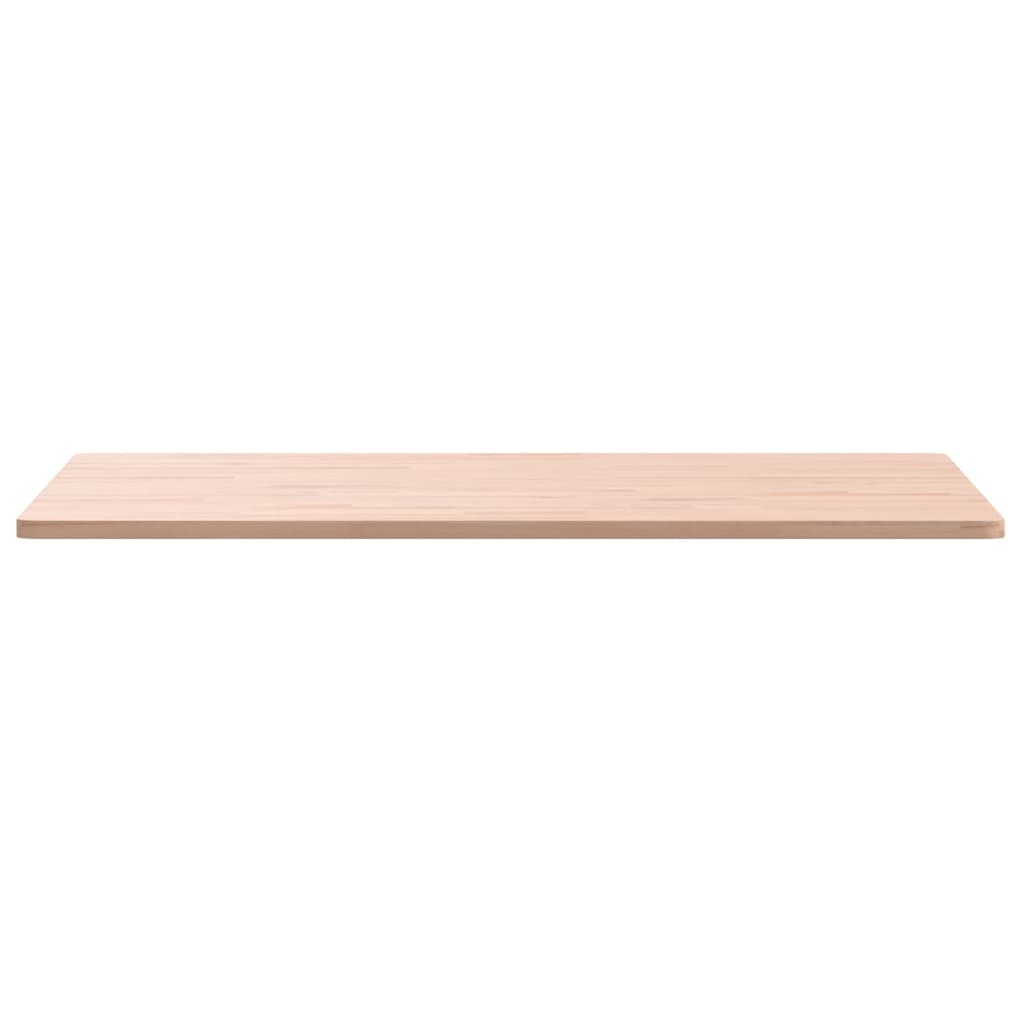 Piano per Tavolo 80x80x1,5 cm Quadrato Legno Massello di Faggio