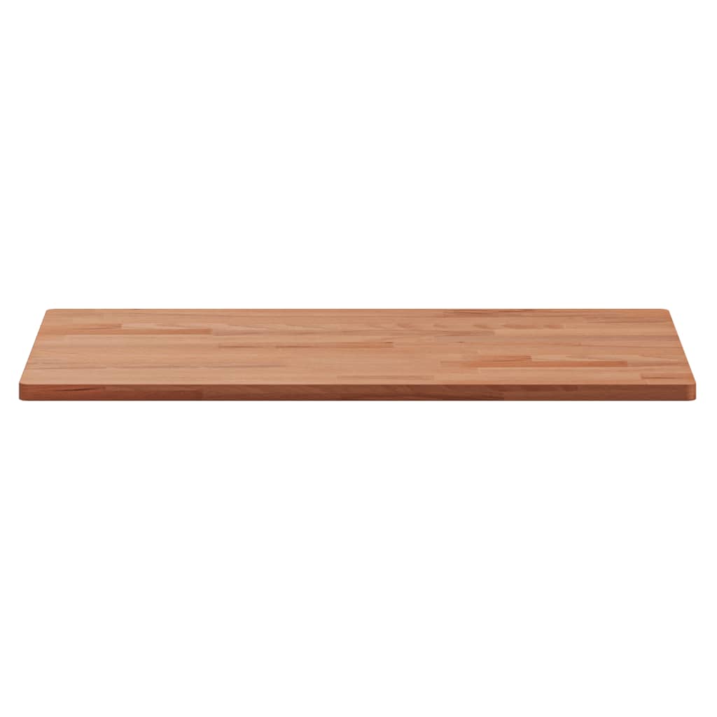 Piano Bagno 60x40x1,5 cm Legno Massello di Faggio