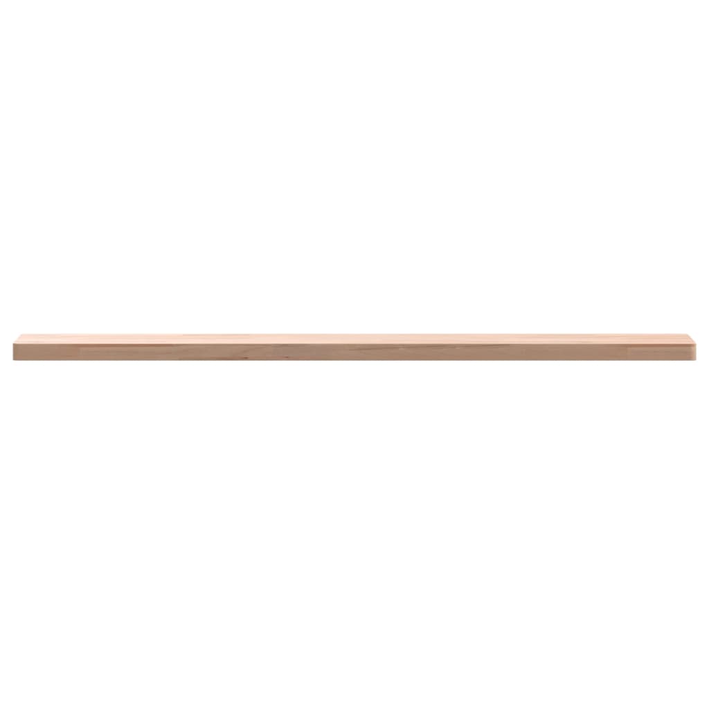 Mensola a Parete 100x20x2,5 cm in Legno Massello di Faggio