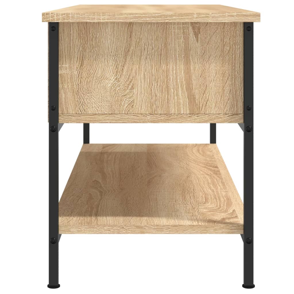 Mobile TV Rovere Sonoma 100x35x45 cm Legno ingegnerizzato