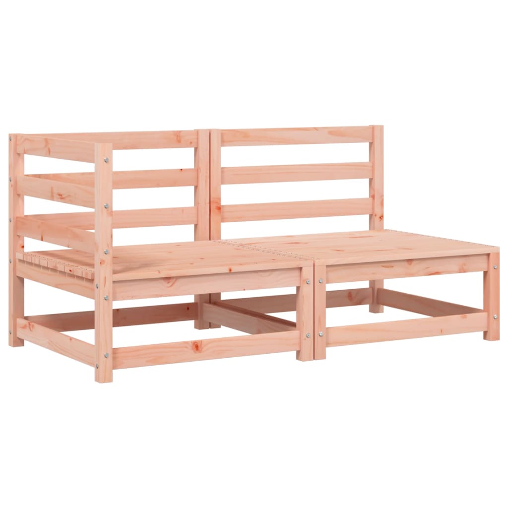 Divano da Giardino con Cuscini 2 Posti Legno Massello Douglas