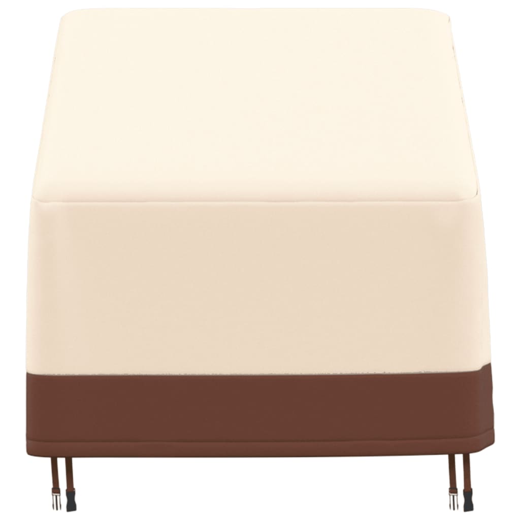 Coperture Poltrona da Giardino 2pz 79x97x48/74 cm 600D Oxford