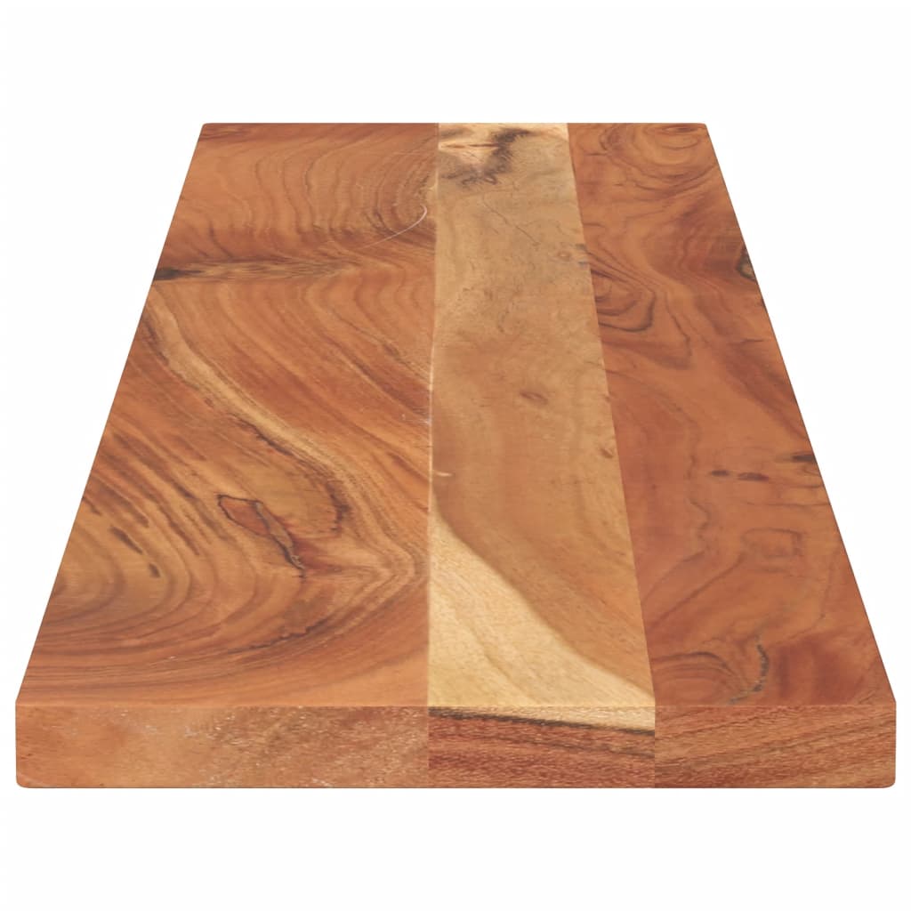 Piano per Tavolo 180x30x2,5 Rettangolare Legno Massello Acacia