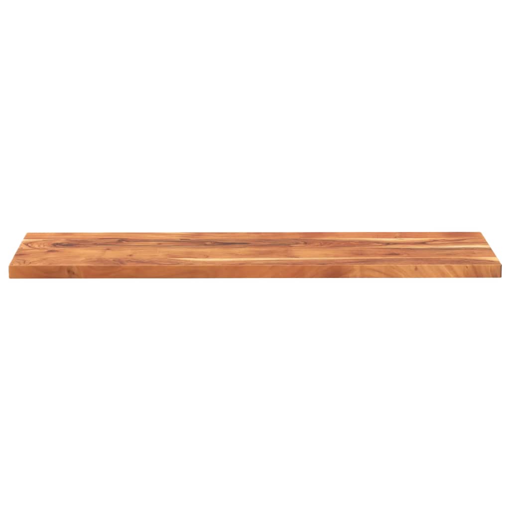 Piano Tavolo 140x60x3,8 cm Rettangolare Legno Massello Acacia