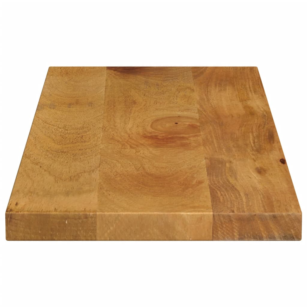 Piano per Tavolo 90x20x3,8 cm Rettangolare Legno Massello Mango