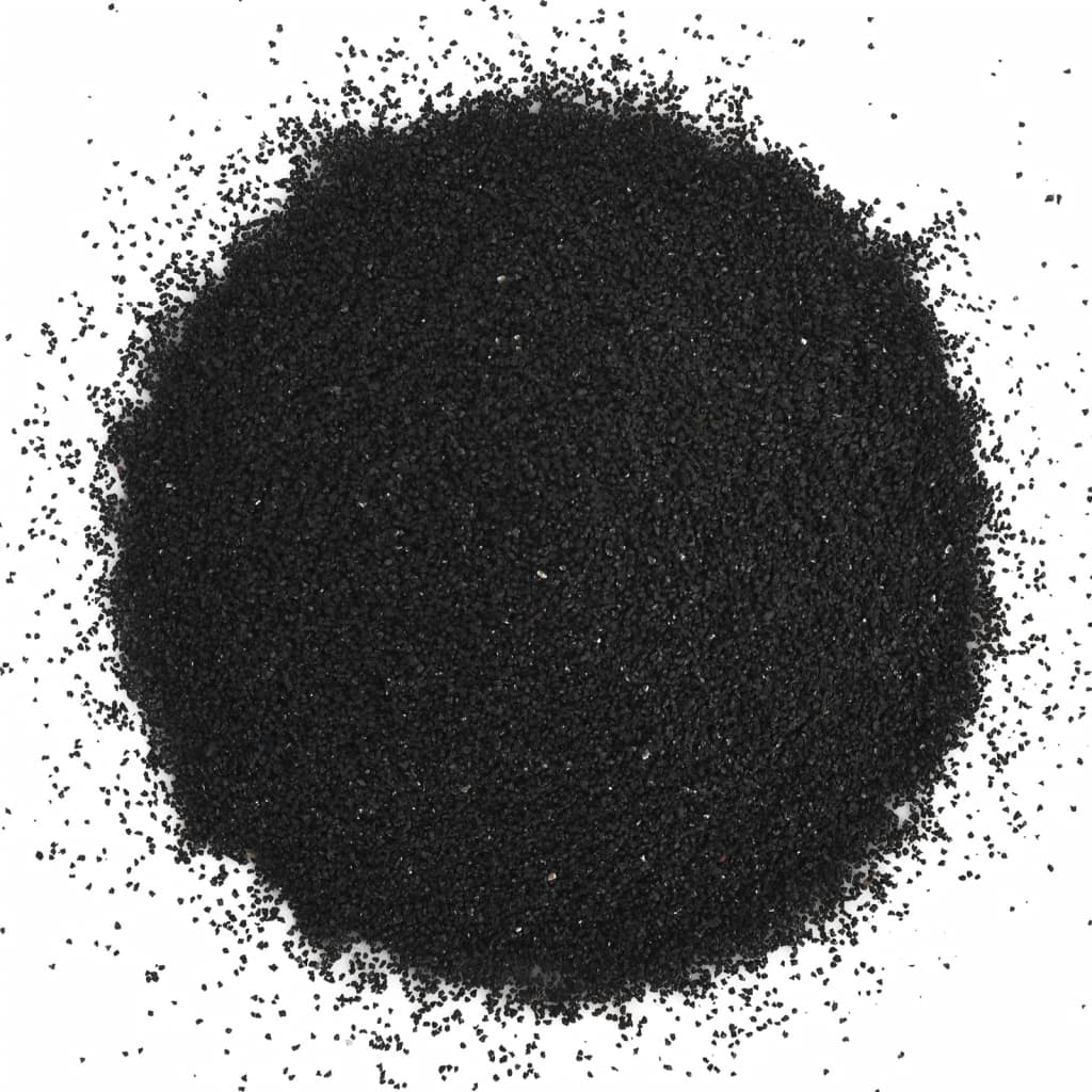 Sabbia per Acquari 25 kg Nera 0,2-2 mm