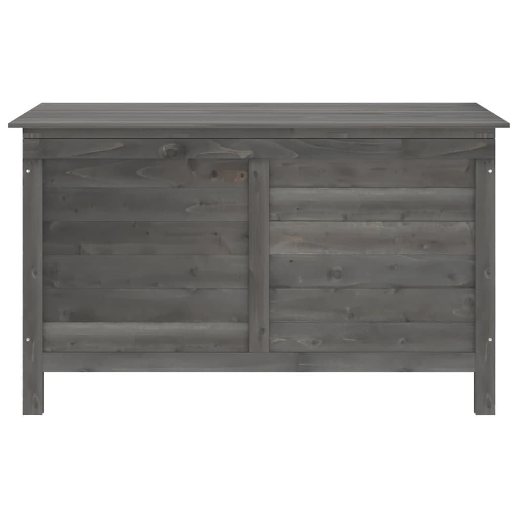 Contenitore da Giardino Antracite 99x49,5x58,5cm Massello Abete