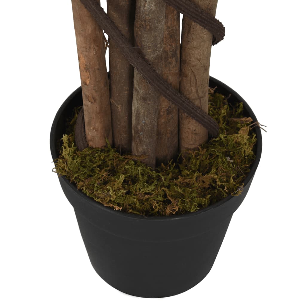 Albero Ficus Lyrata 180 Foglie 150 cm Verde