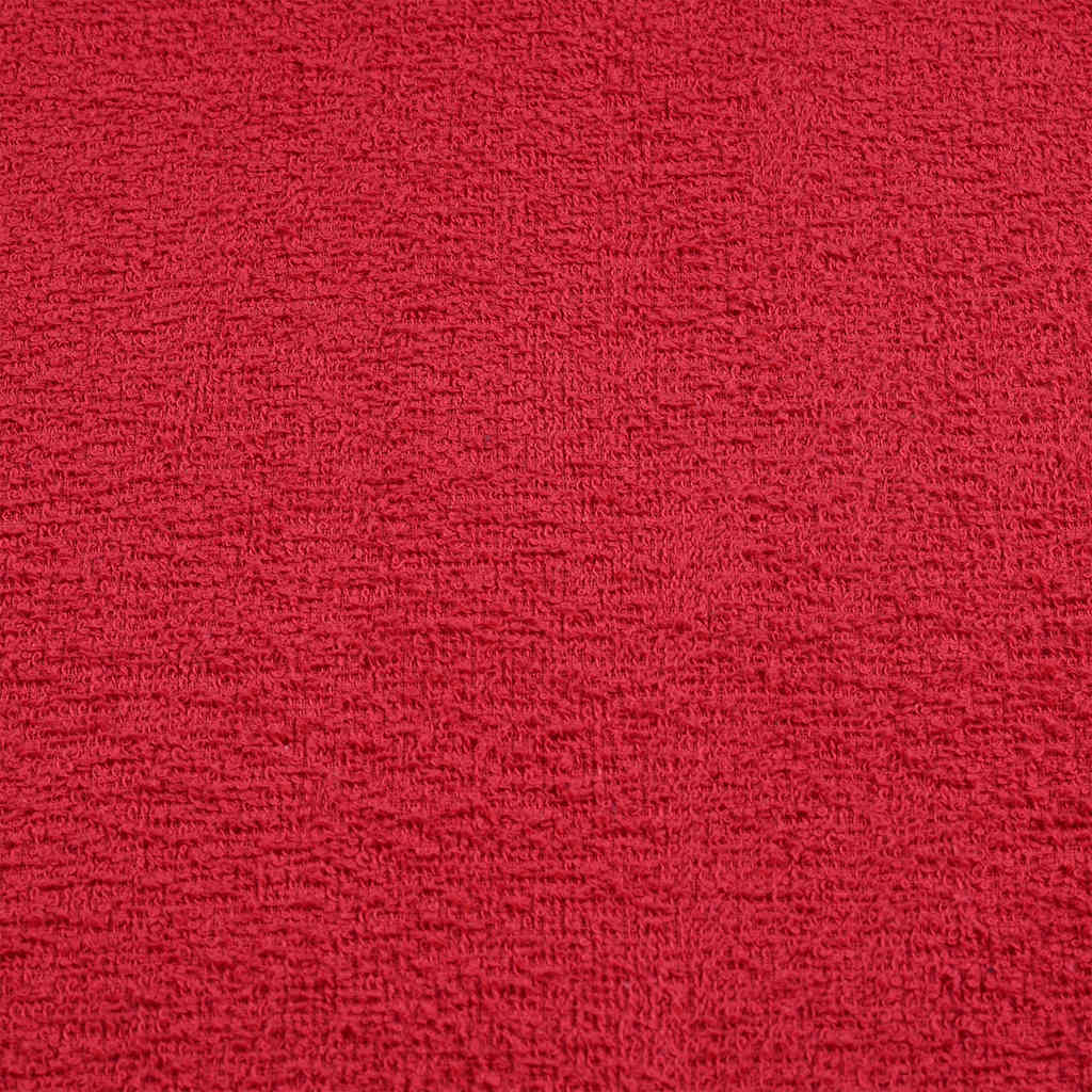Asciugamani da doccia FROGN 10 pezzi Rosso 70x140 cm 360 g/m²