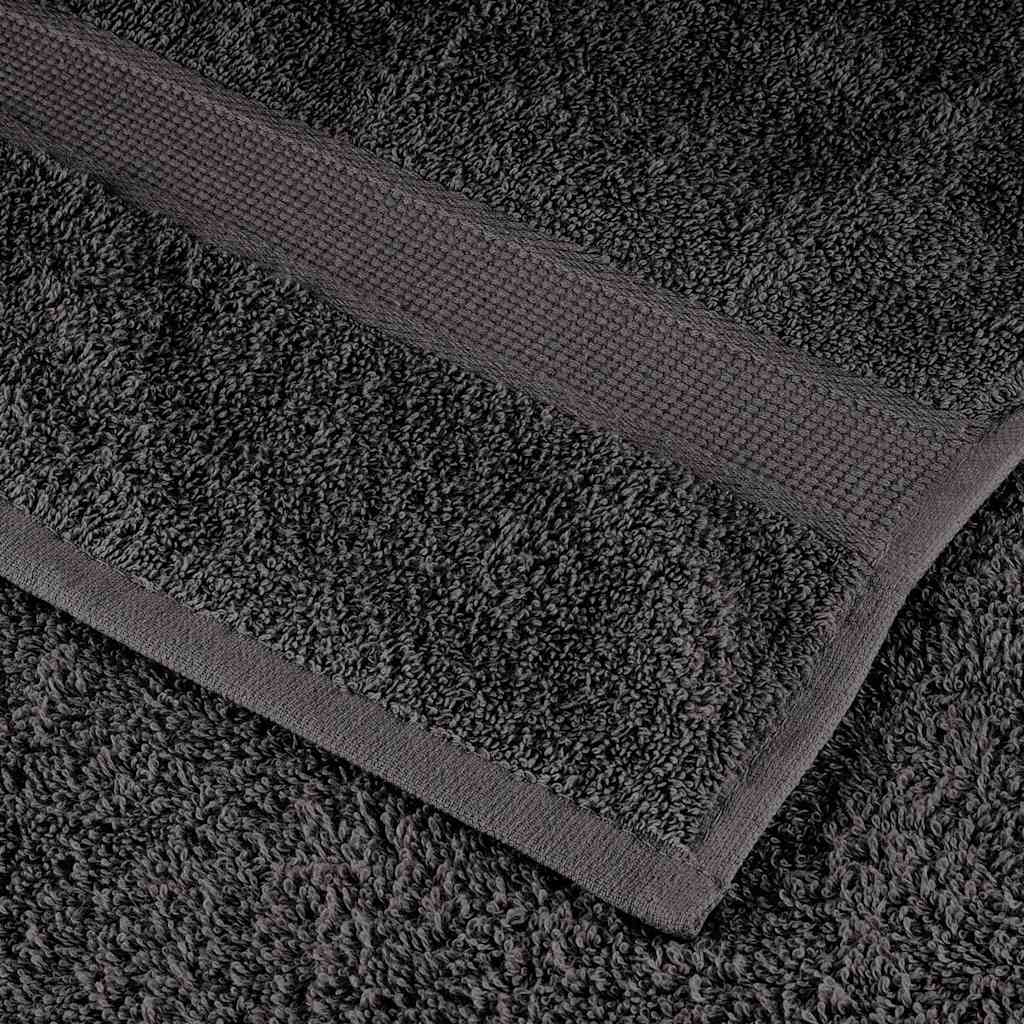 Asciugamano per Ospiti SOLUND 4 pcs Antracite 15 x 21 cm