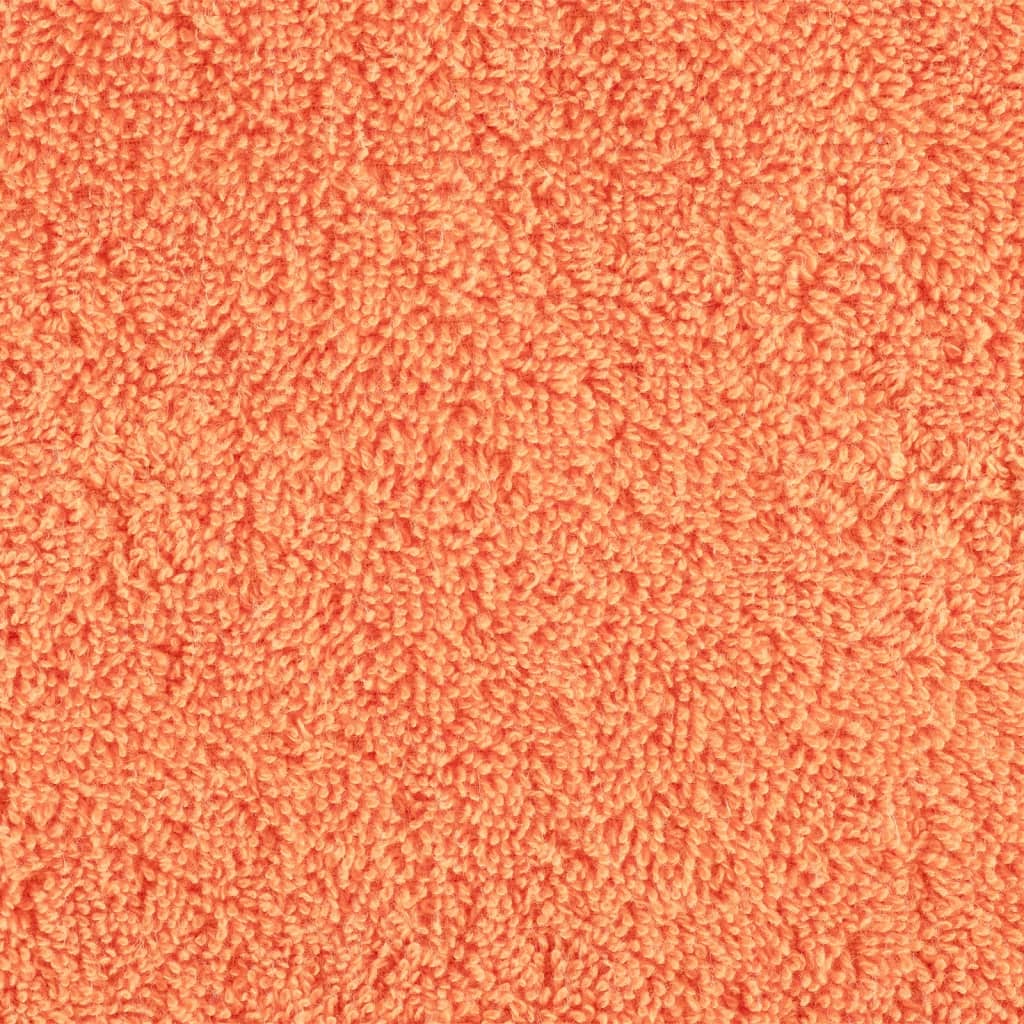 Asciugamani Ospiti SOLUND 10 pz Arancioni 30x50cm 600 g/m²