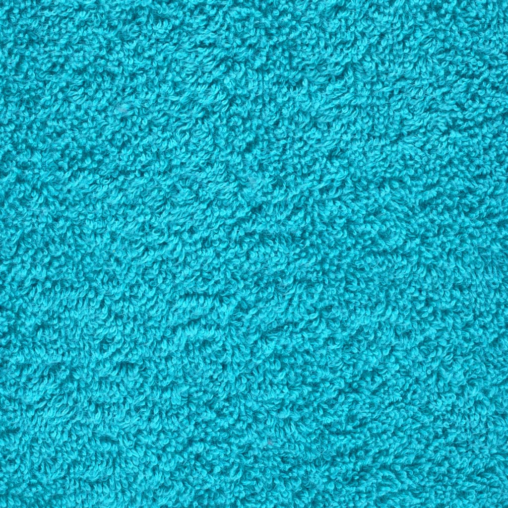 Asciugamani Doccia SOLUND 4 pz Turchesi 70x140 cm 600 g/m²