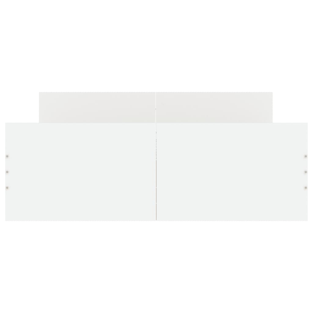 Giroletto con Testiera e Pediera Bianco 120x200 cm