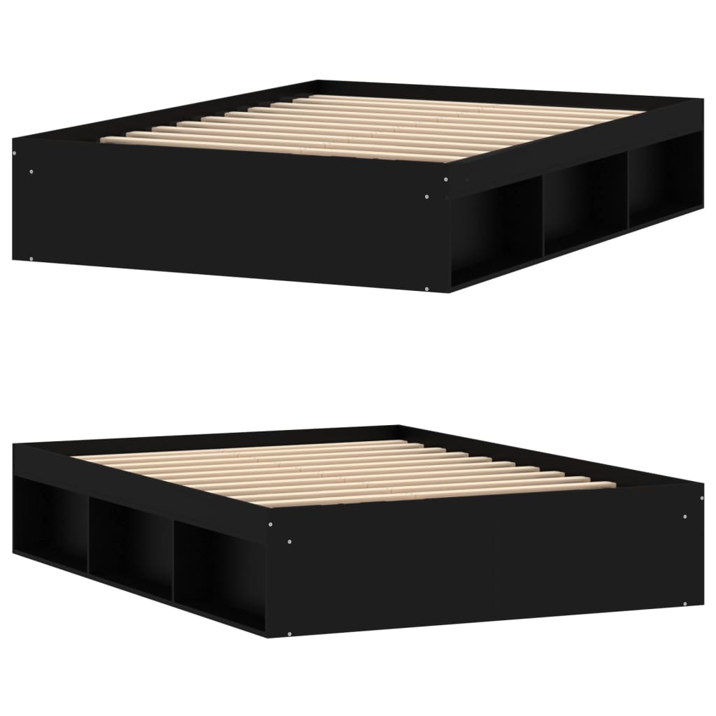 Giroletto Nero 135x190 cm Double