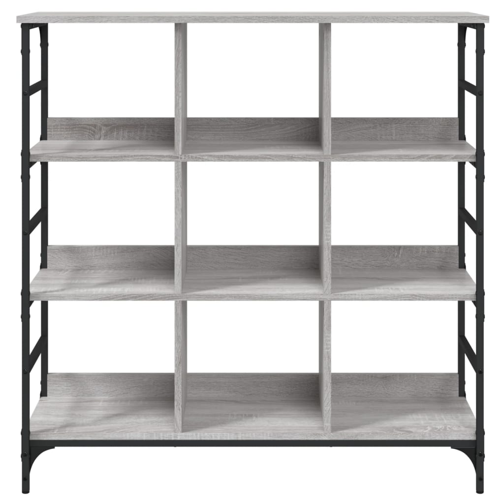 Credenza Grigio Sonoma 102x32x103,5 cm in Legno Multistrato