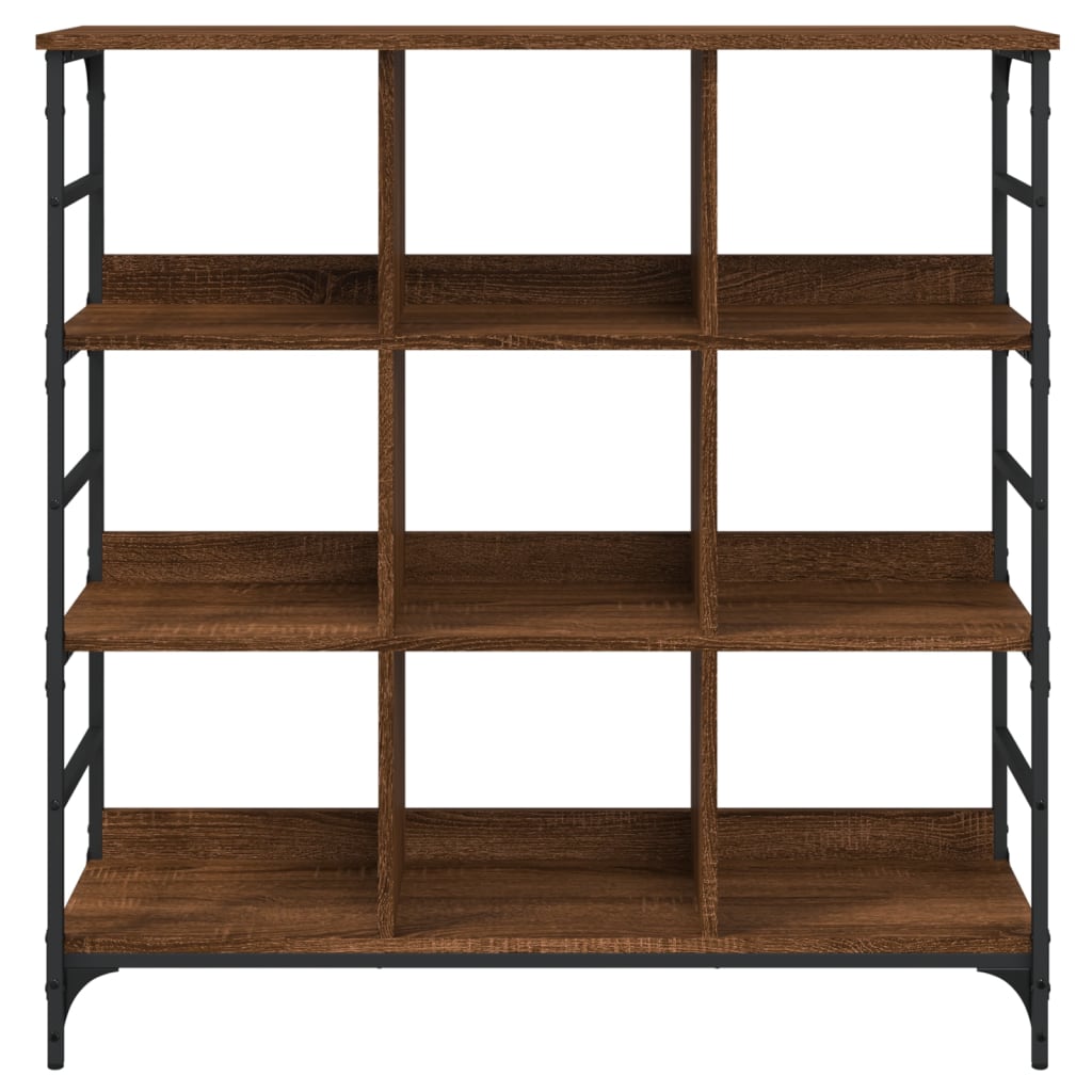 Credenza Rovere Marrone 102x32x103,5 cm in Legno Multistrato