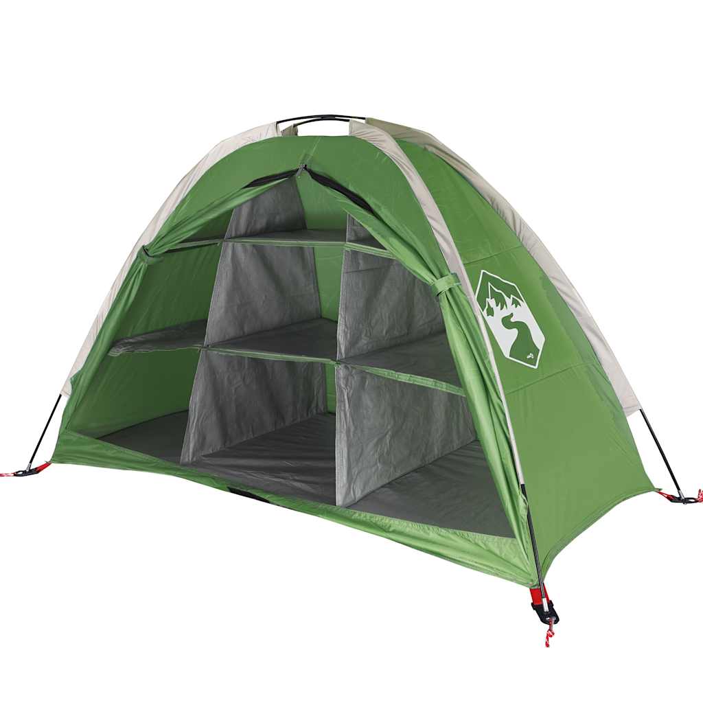 Tenda Portaoggetti con 9 Scomparti Verde Impermeabile