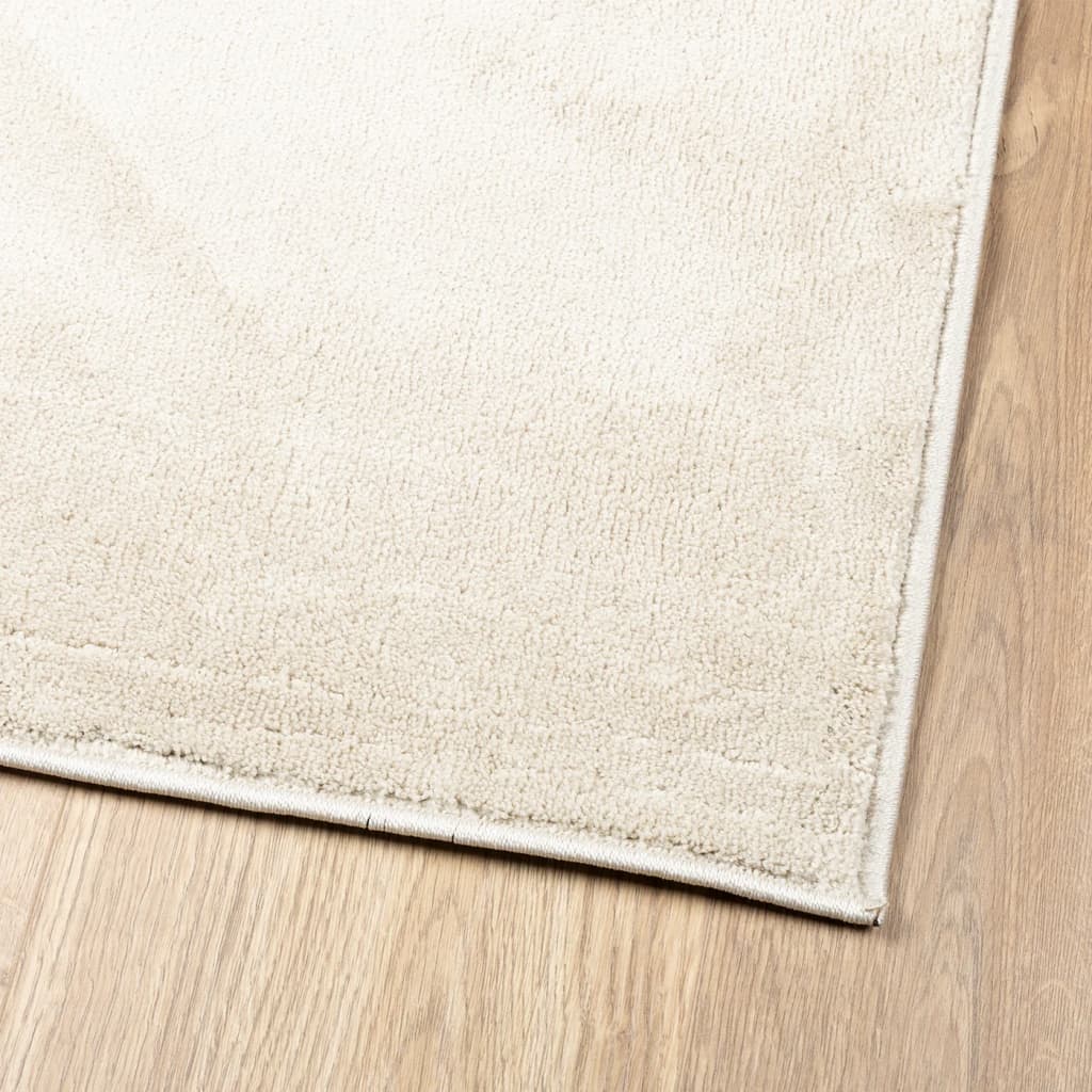 Tappeto OVIEDO a Pelo Corto Beige 60x110 cm