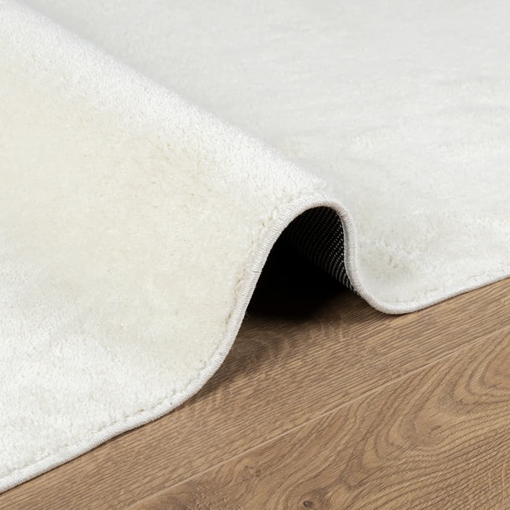Tappeto OVIEDO a Pelo Corto Crema 140x200 cm