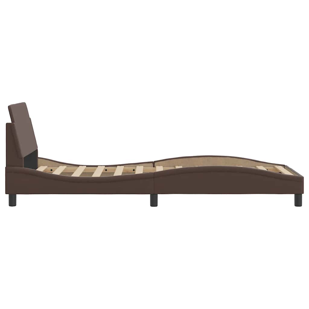 Giroletto Dover Marrone 80x200 cm in Similpelle