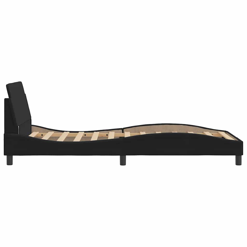 Giroletto Dover Nero 100x200 cm in Velluto