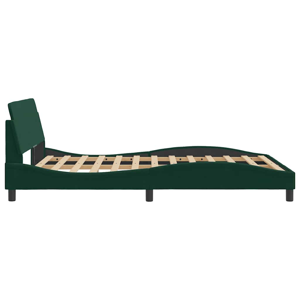 Giroletto Dover Verde Scuro 120x200 cm in Velluto