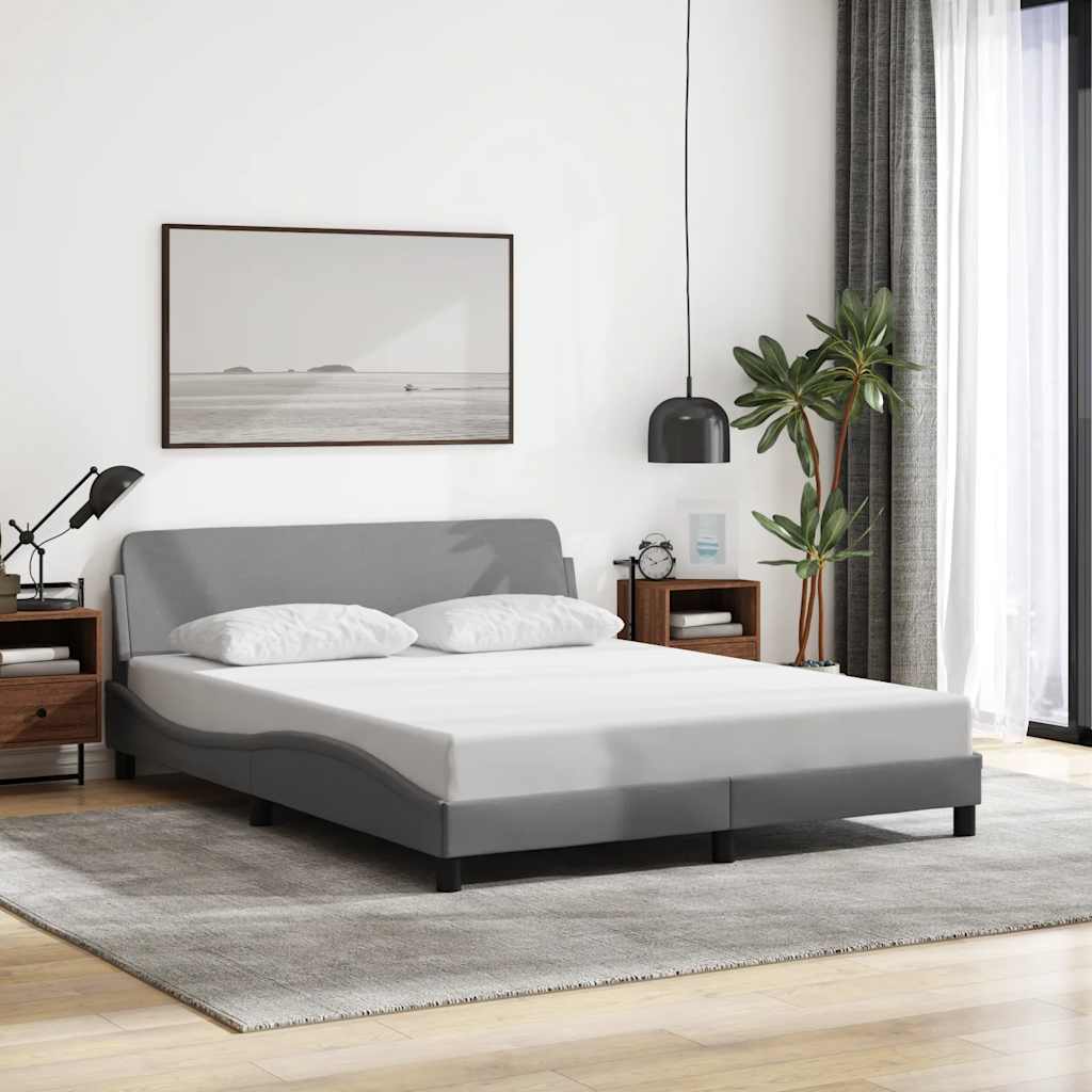 Giroletto Dover Grigio Chiaro 160x200 cm Tessuto