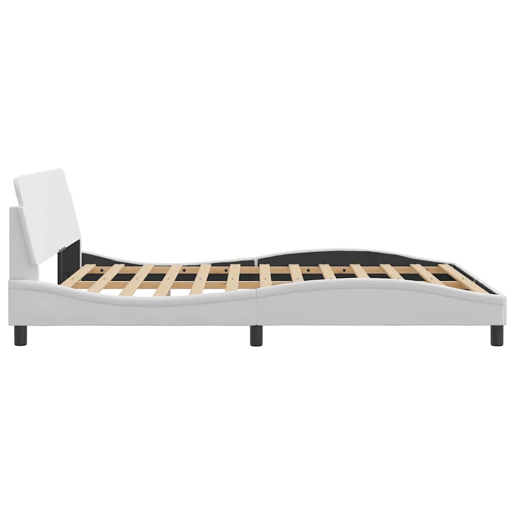 Giroletto Dover Bianco 160x200 cm in Similpelle