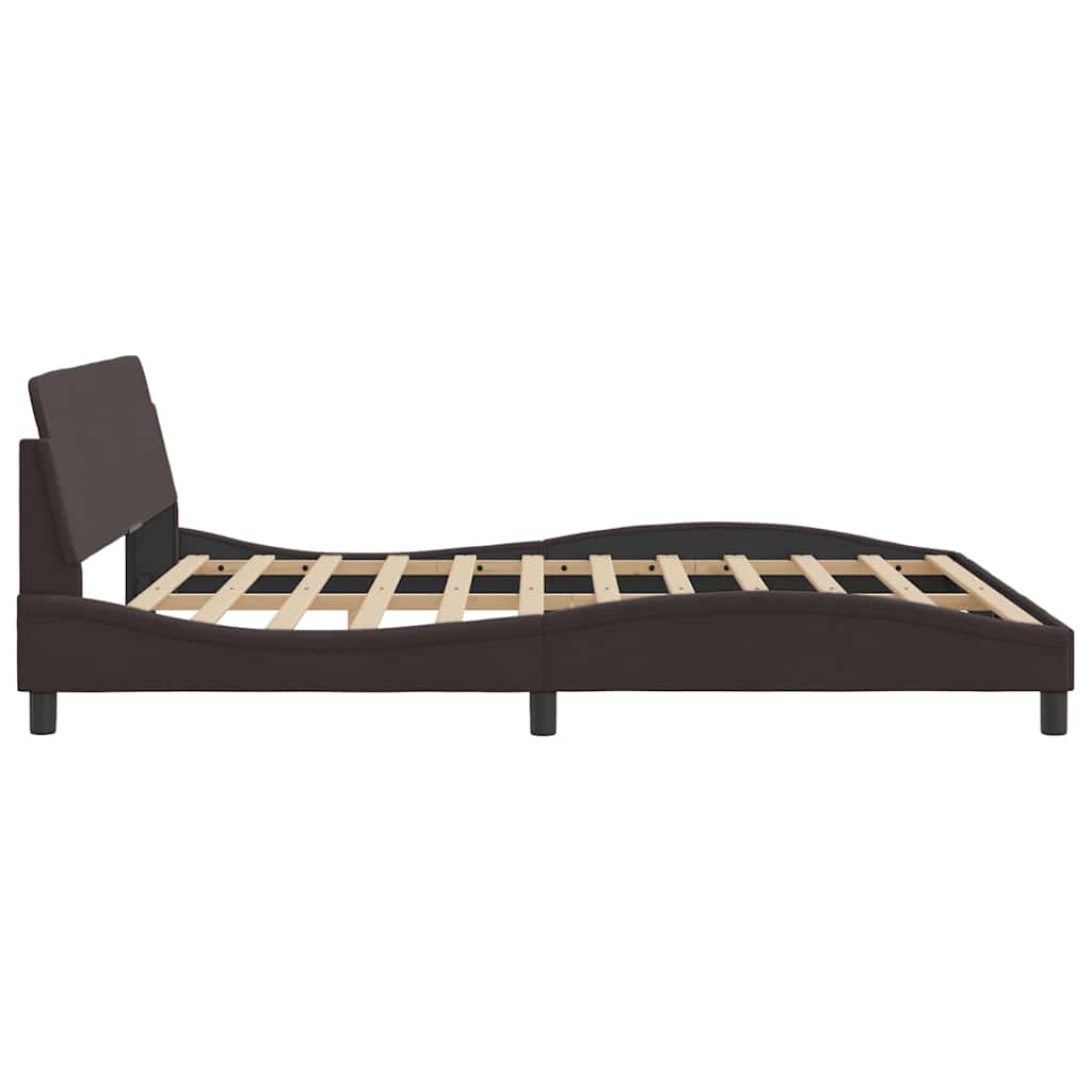 Giroletto Dover Marrone Scuro 180x200 cm Tessuto