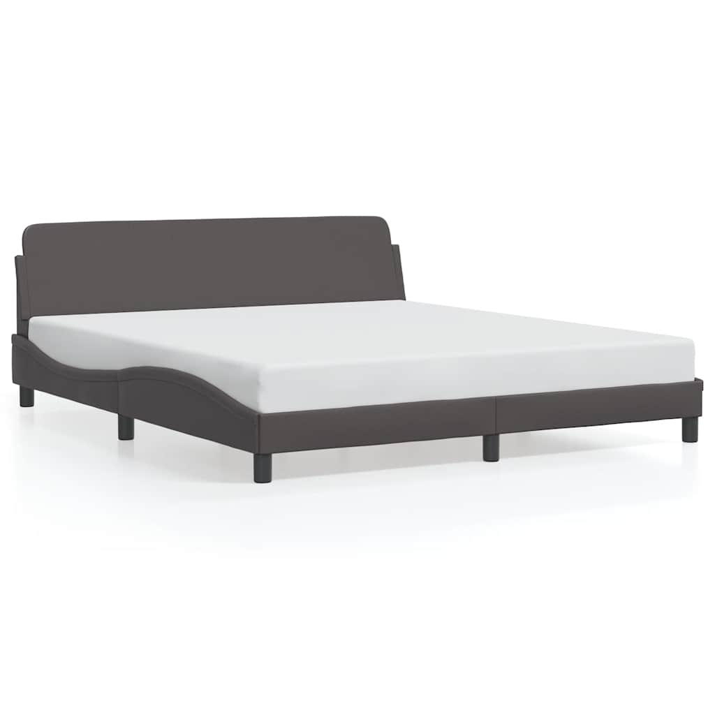 Giroletto Dover Grigio 180x200 cm in Similpelle