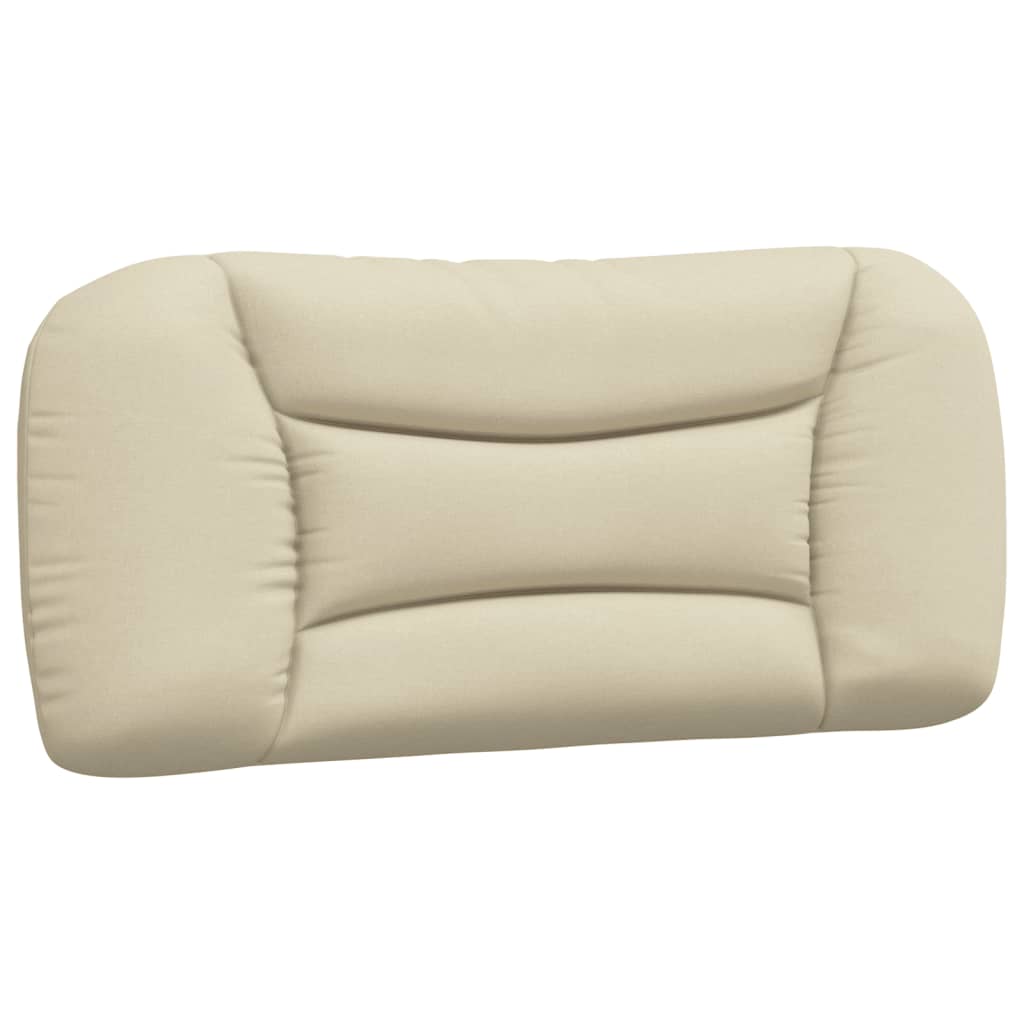 Cuscino Testiera Crema 80 cm in Tessuto