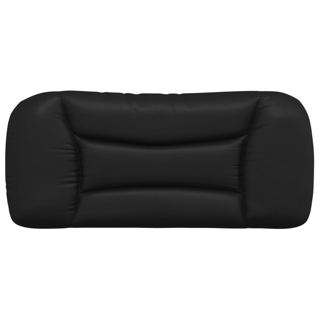 Cuscino Testiera Hvar Nero 90 cm in Similpelle