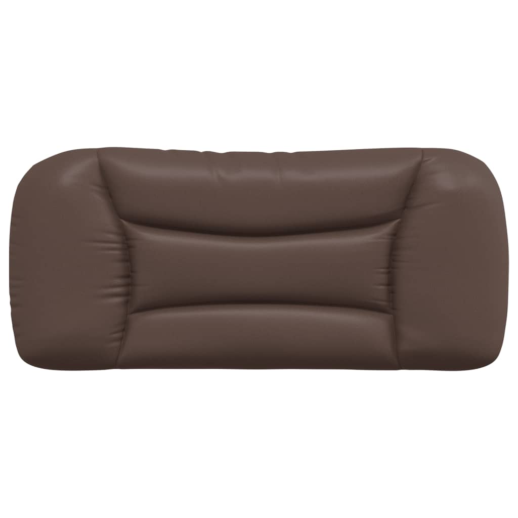 Cuscino Testiera Hvar Marrone 90 cm in Similpelle