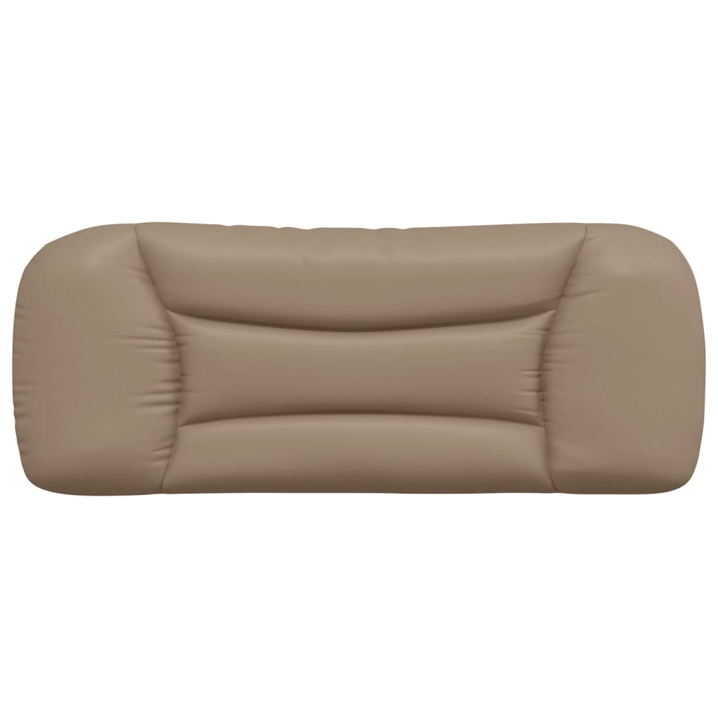 Cuscino Testiera Hvar Cappuccino 100 cm in Similpelle